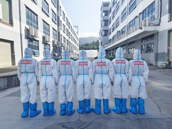 奮勇當先，筑牢疫情防控第一道防線——日東科技疫情防控紀實